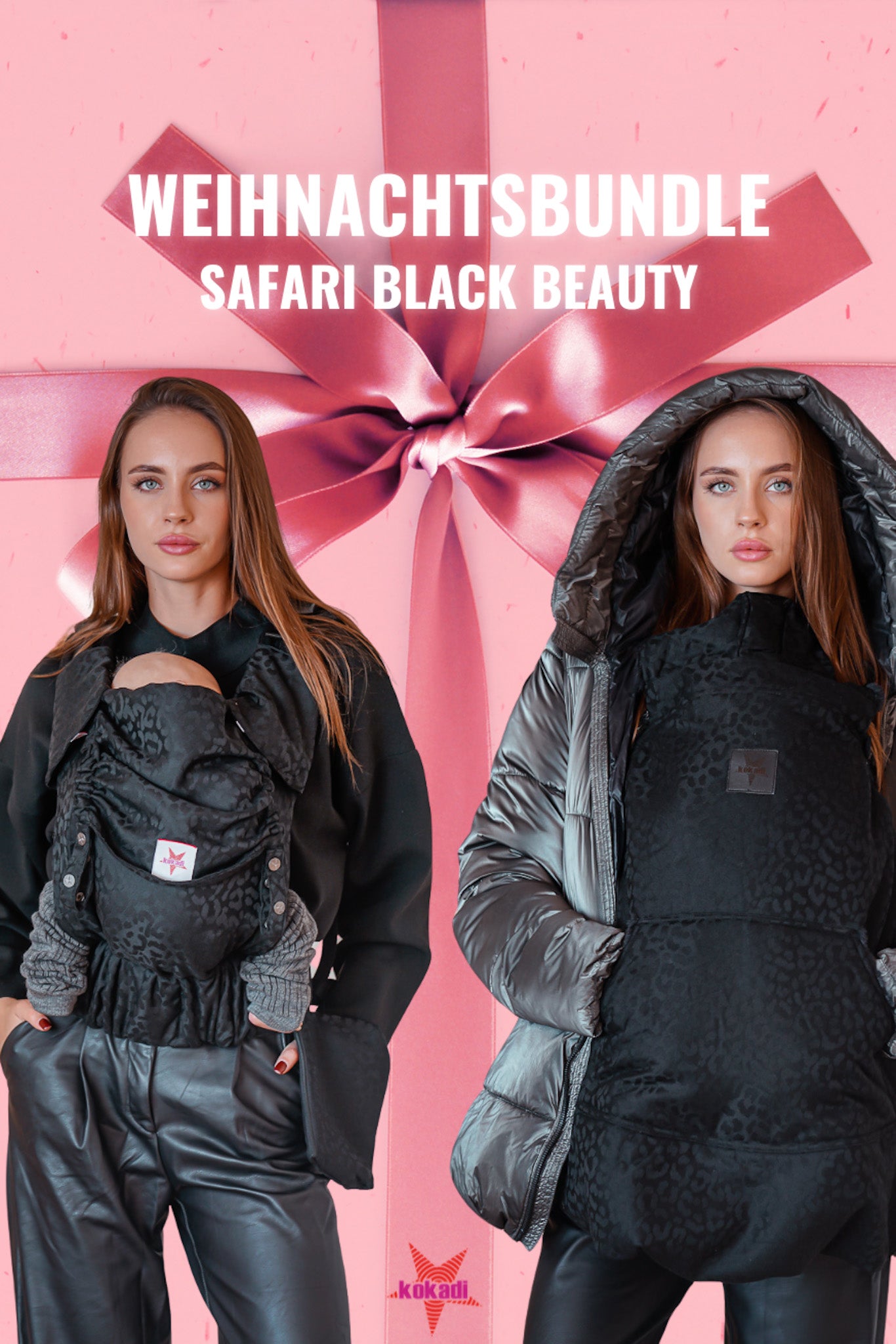 Bundle TragCover & Переноска для ребенка Flip x Safari Black Beauty