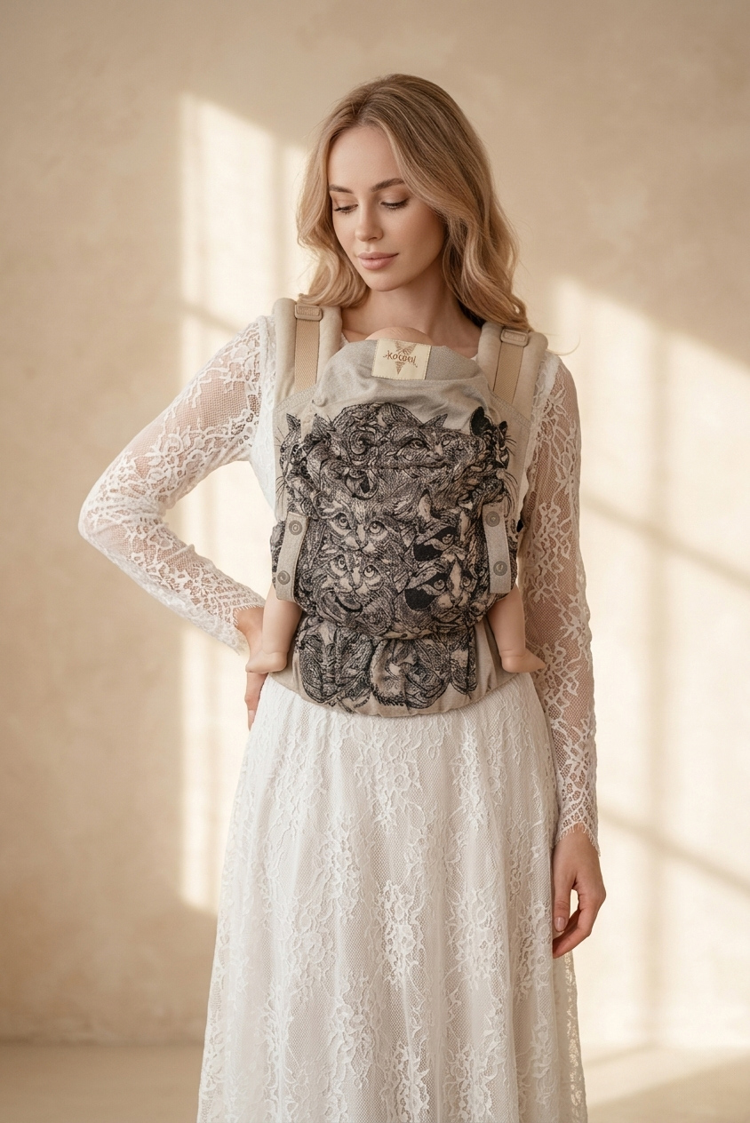 Переноска для ребенка Flip X Pro Кошки