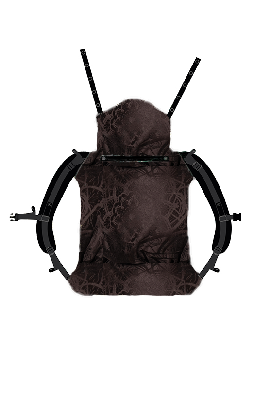 Переноска для ребенка Onbu Lilenia Black