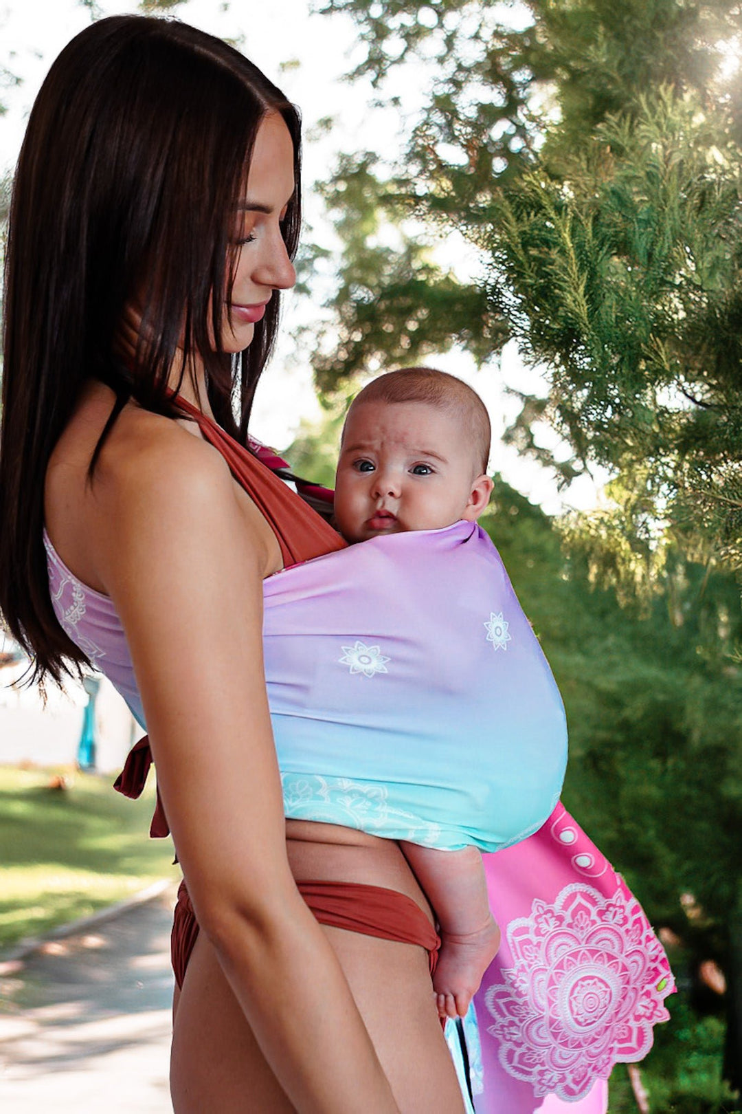 Аква детский слинг Мандала Очищение Души - KOKADI