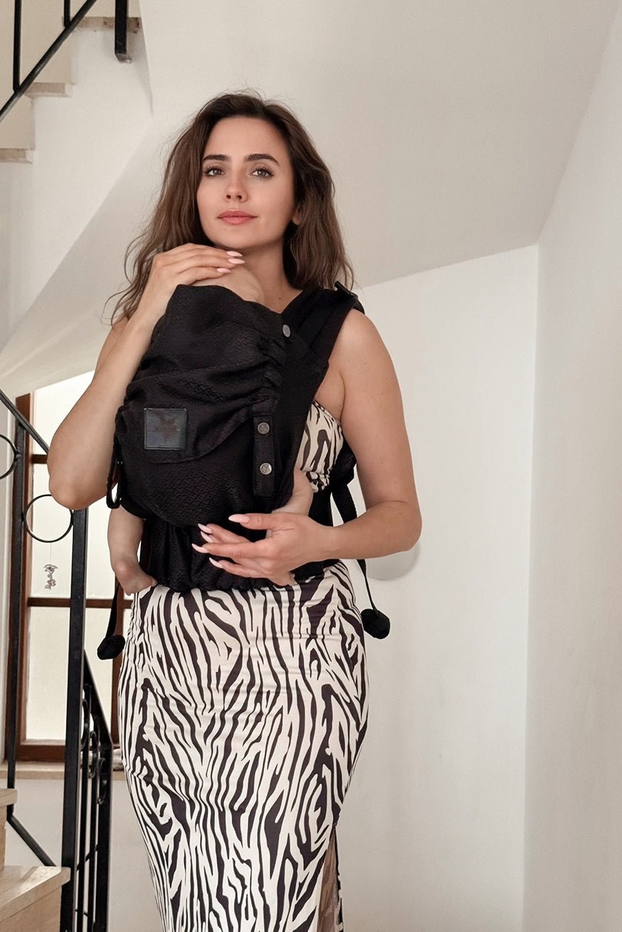 Переноска для ребенка Флип Heart2Heart Черная красавица - KOKADI