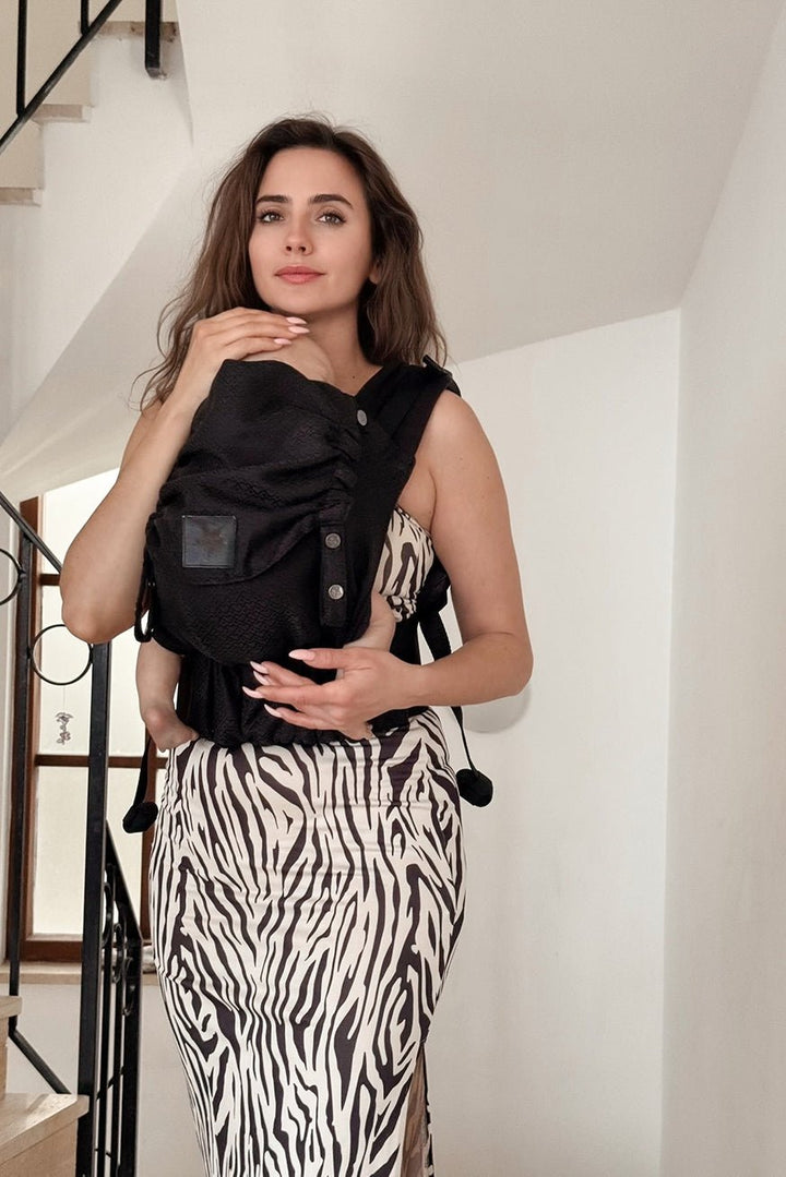 Переноска для ребенка Флип Heart2Heart Черная красавица - KOKADI