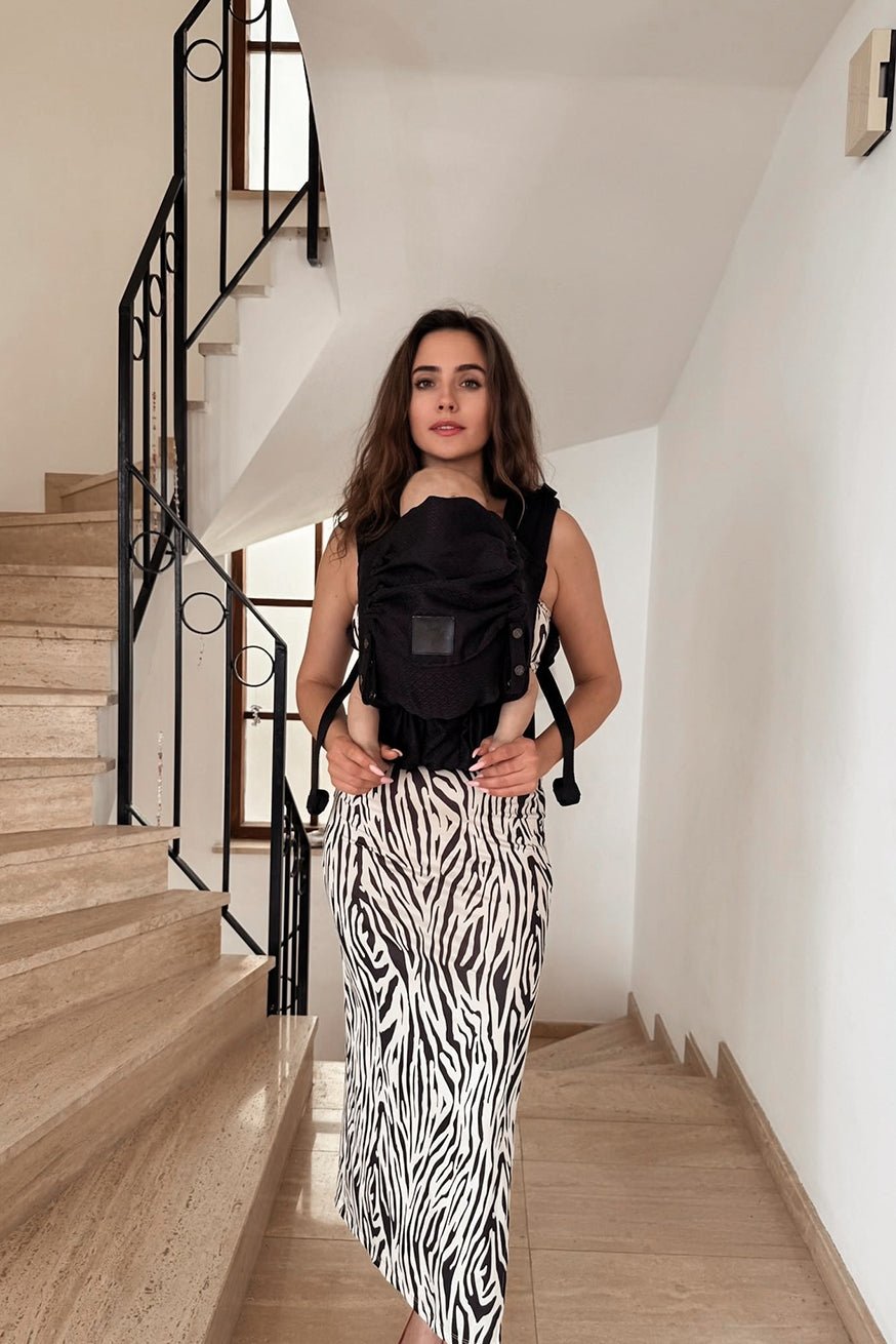 Переноска для ребенка Флип Heart2Heart Черная красавица - KOKADI