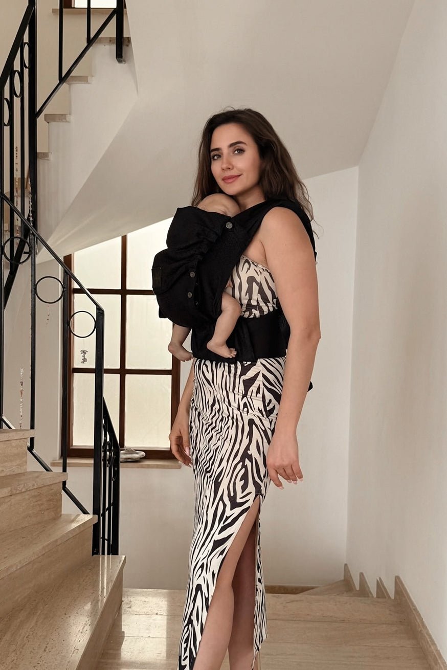 Переноска для ребенка Флип Heart2Heart Черная красавица - KOKADI