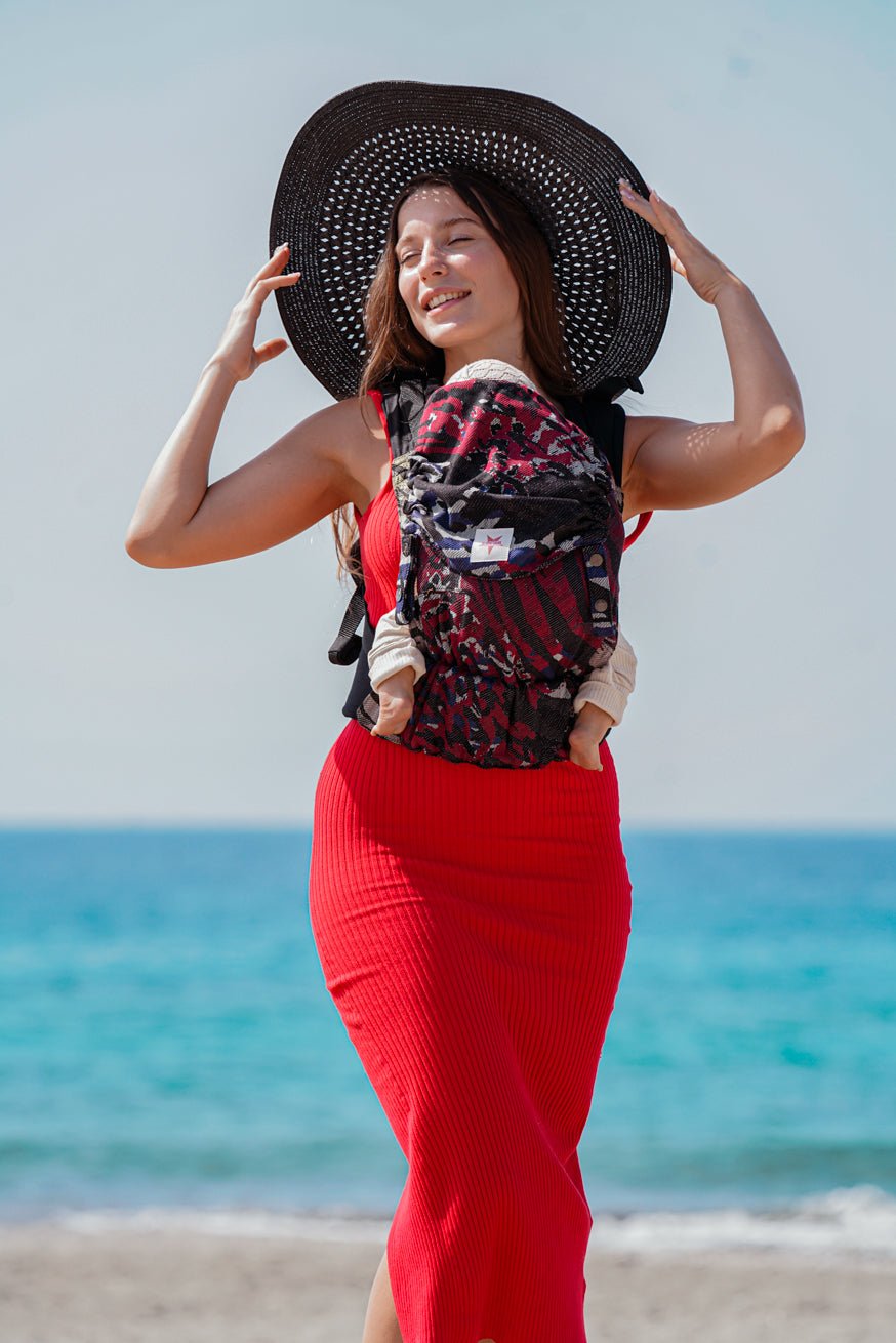 Переноска для ребенка Флип Junglefari Vibrant - KOKADI