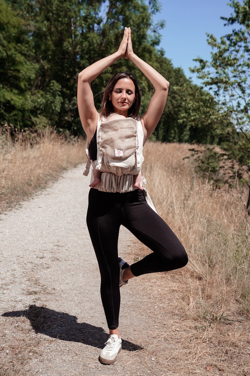 Переноска для ребенка Крем Flip Performance Air Heart2Heart - KOKADI