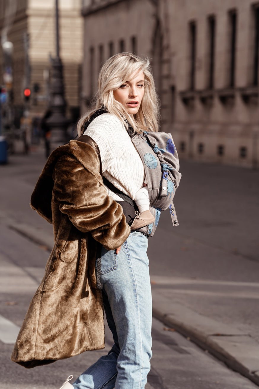 Переноска для ребенка Перевернутый робот Бен - KOKADI