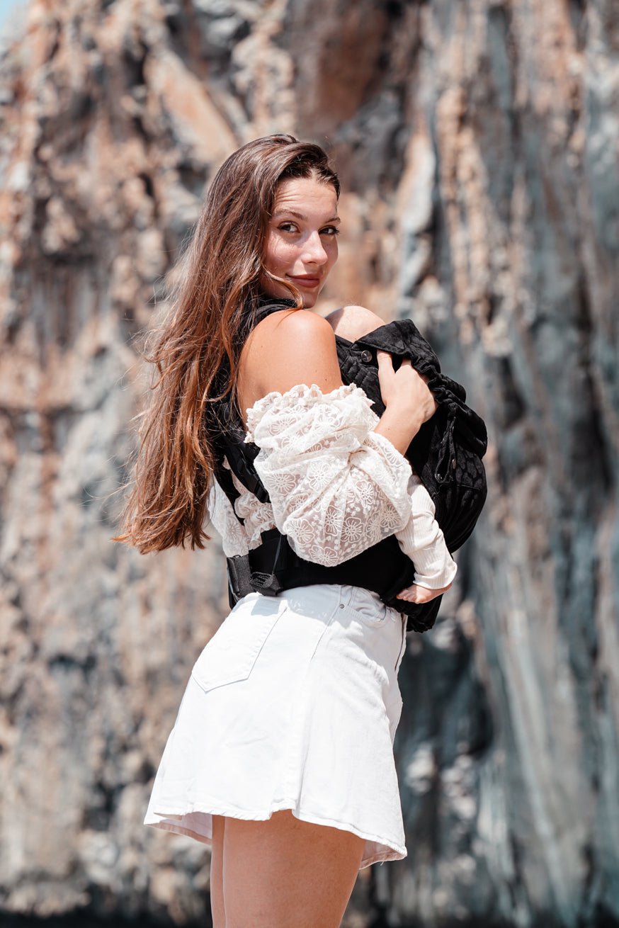 Переноска для ребенка Флип-сафари Черная красота - KOKADI