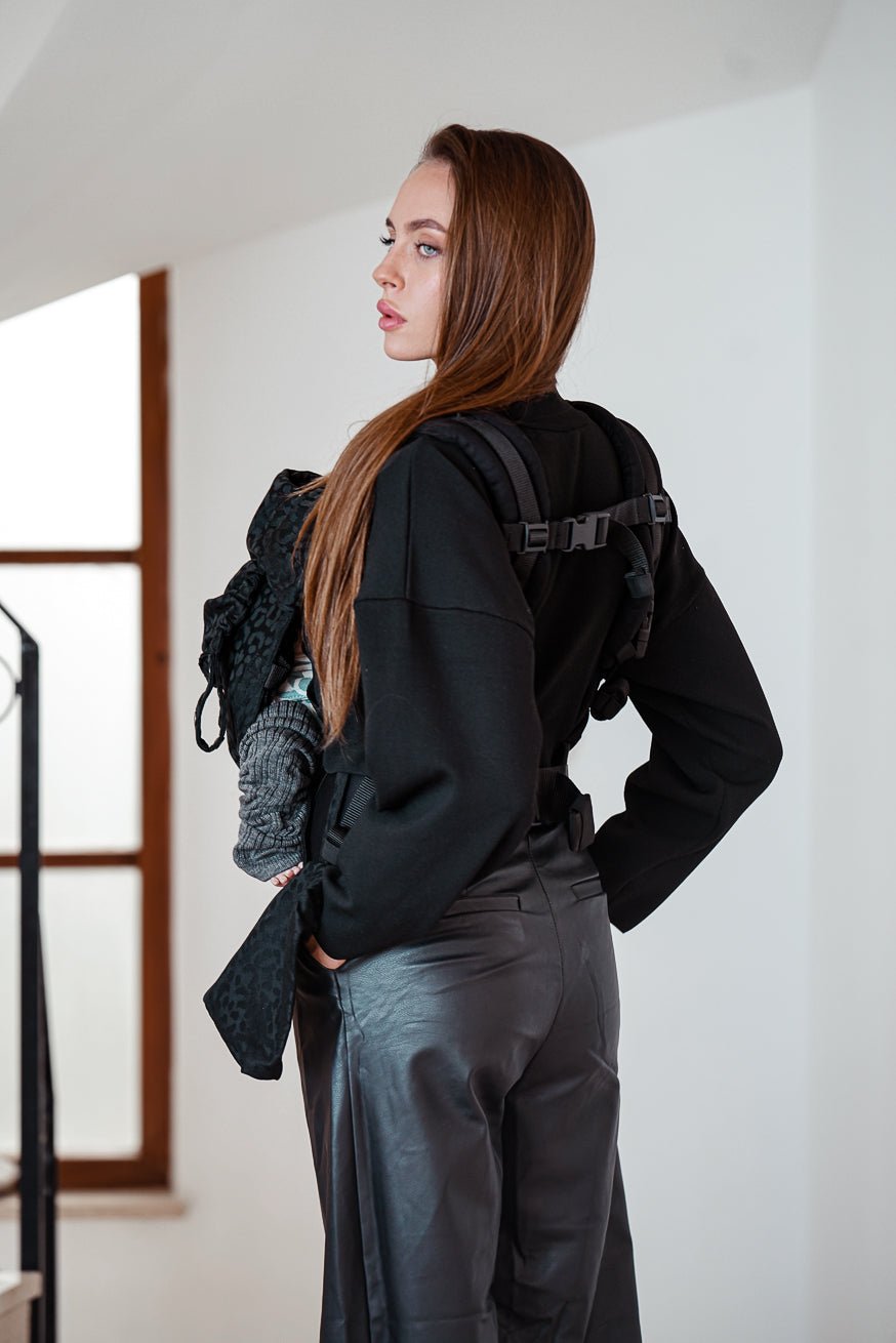 Переноска для ребенка Флип-сафари Черная красота - KOKADI