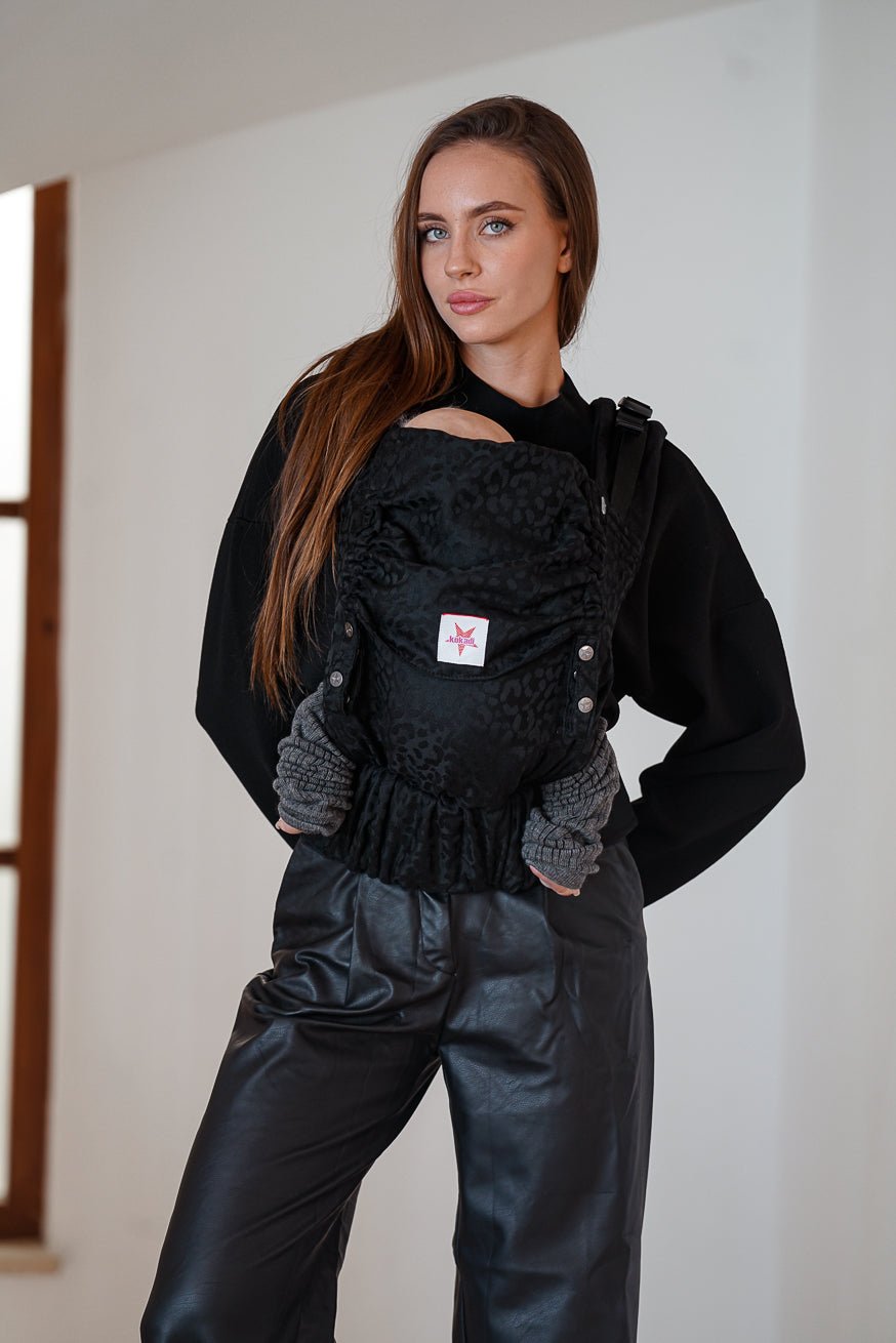 Переноска для ребенка Флип-сафари Черная красота - KOKADI