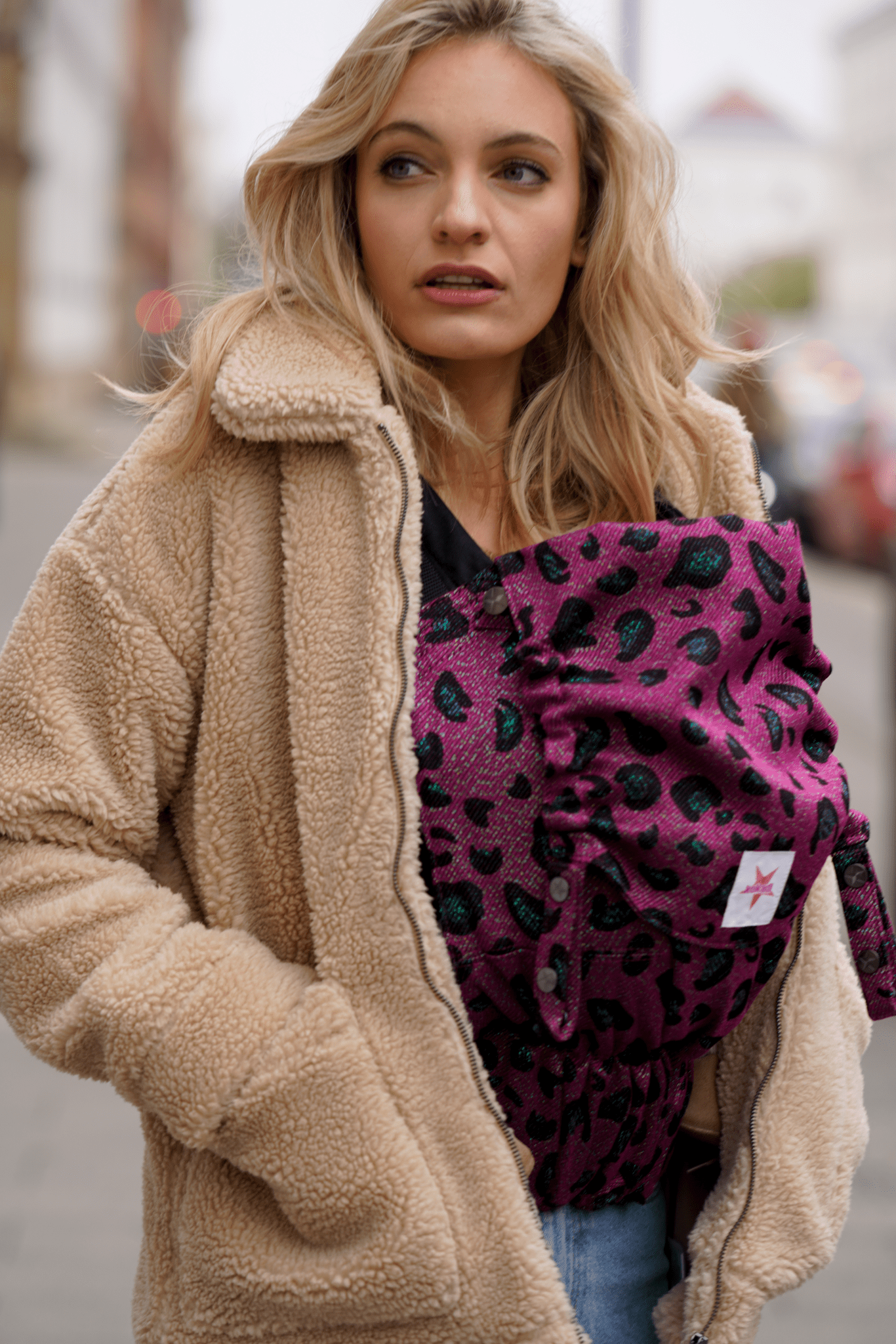 Переноска для ребенка Флип Сафари Каспар - KOKADI