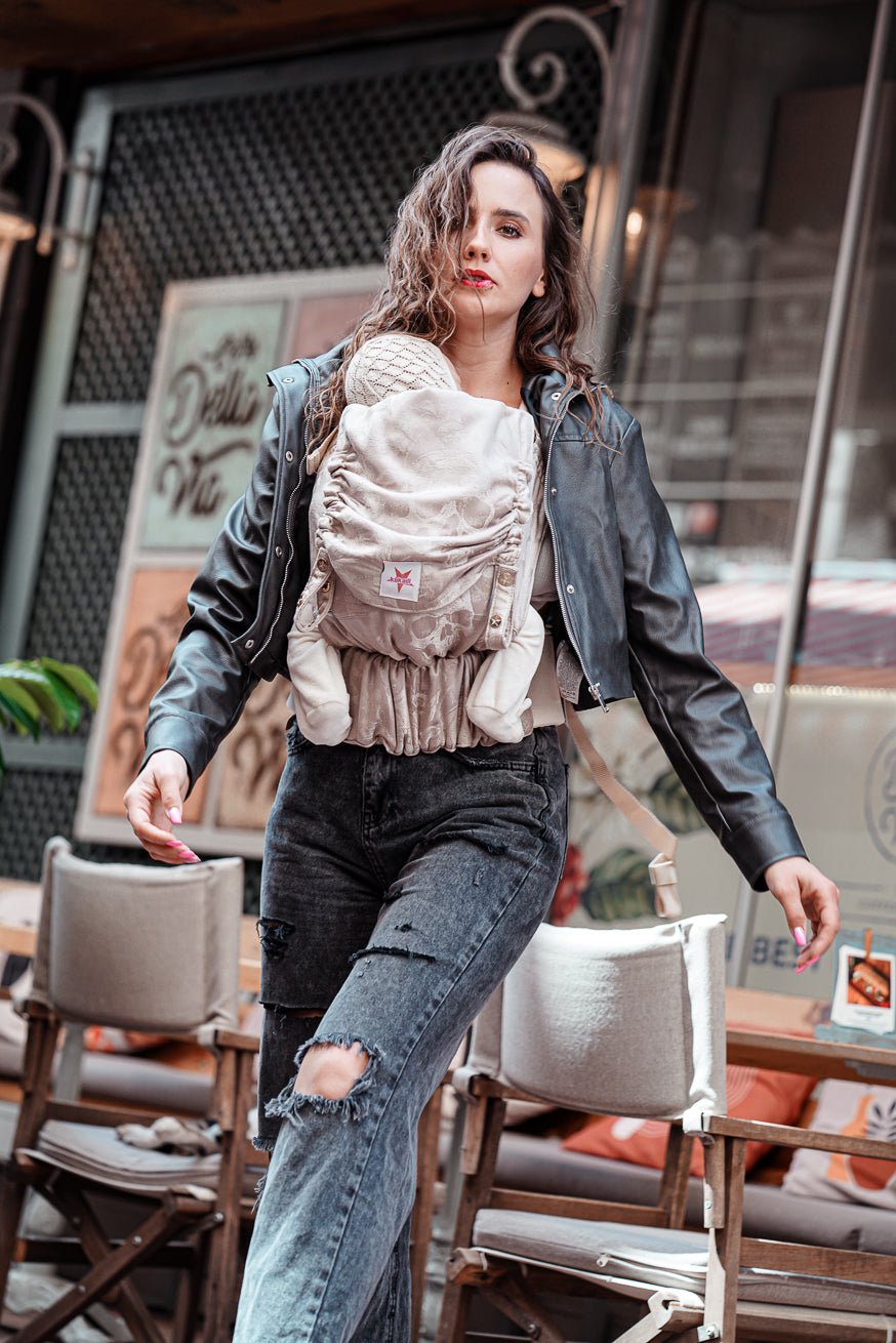 Переноска для ребенка Переверните шелковистые черепа - KOKADI