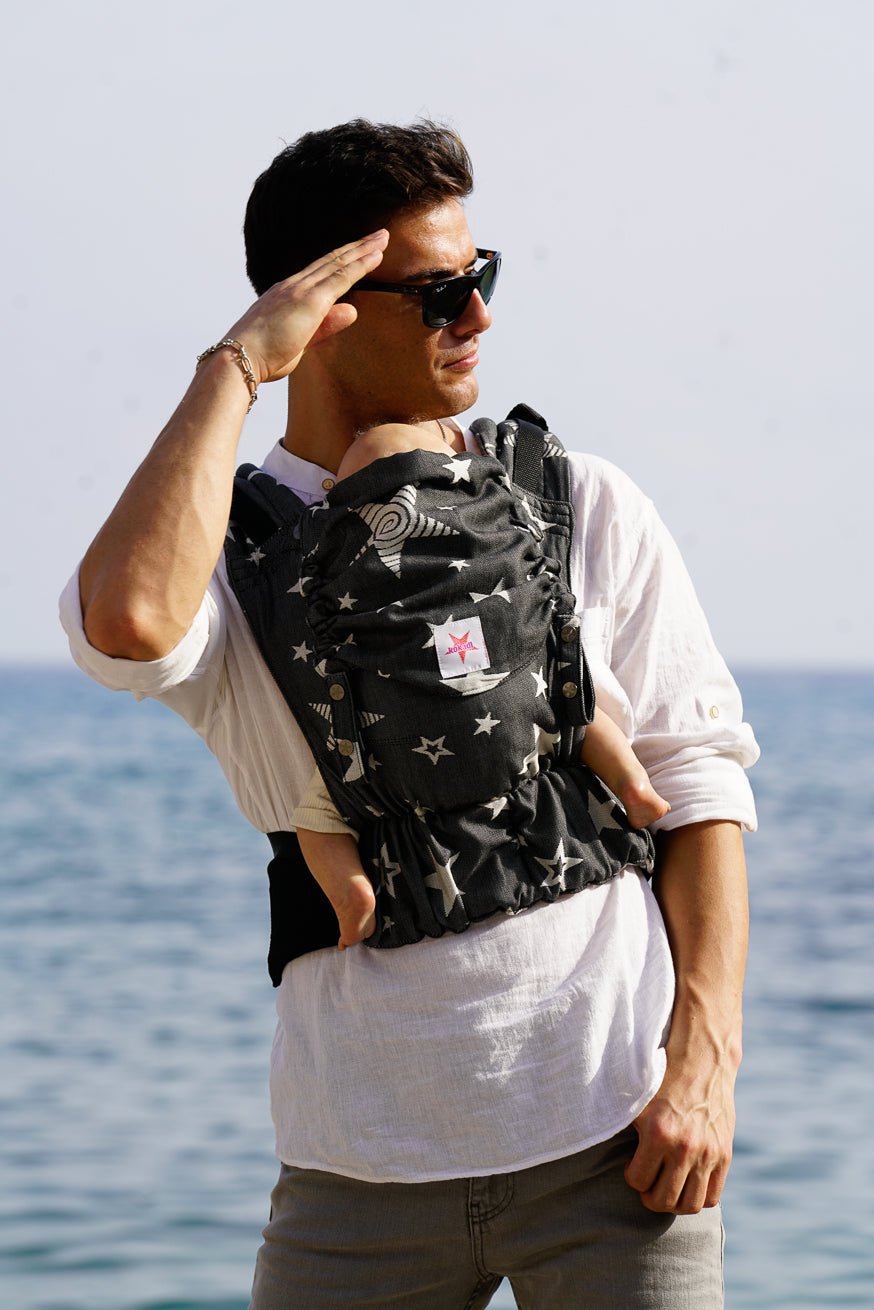 Переноска для ребенка Флип X Диоритовые звезды - KOKADI