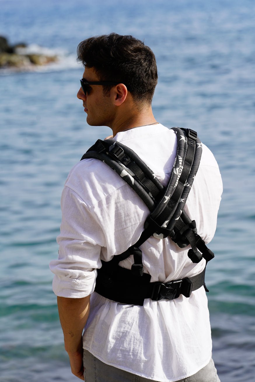 Переноска для ребенка Флип X Диоритовые звезды - KOKADI