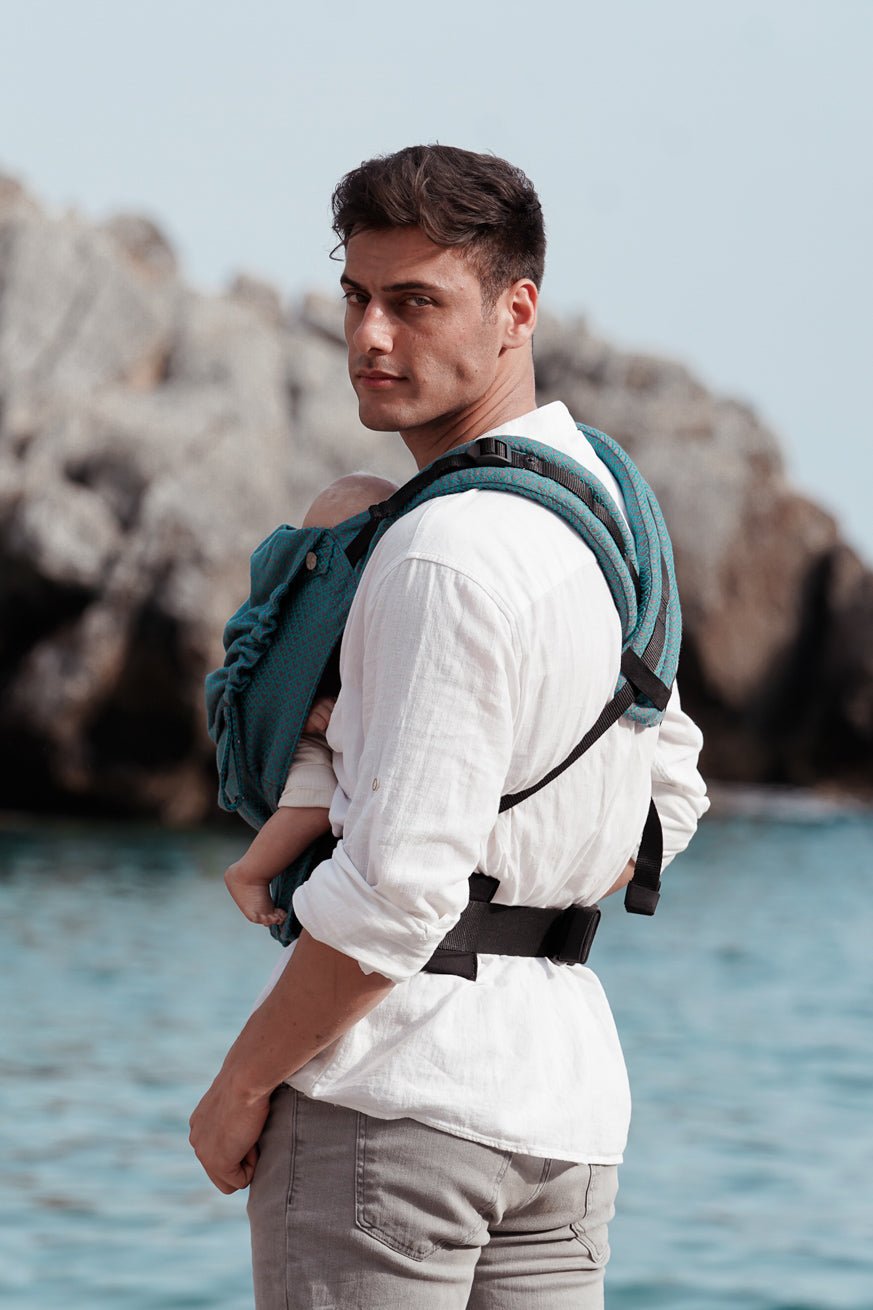 Переноска для ребенка Флип X Heart2Heart Lagoon - KOKADI