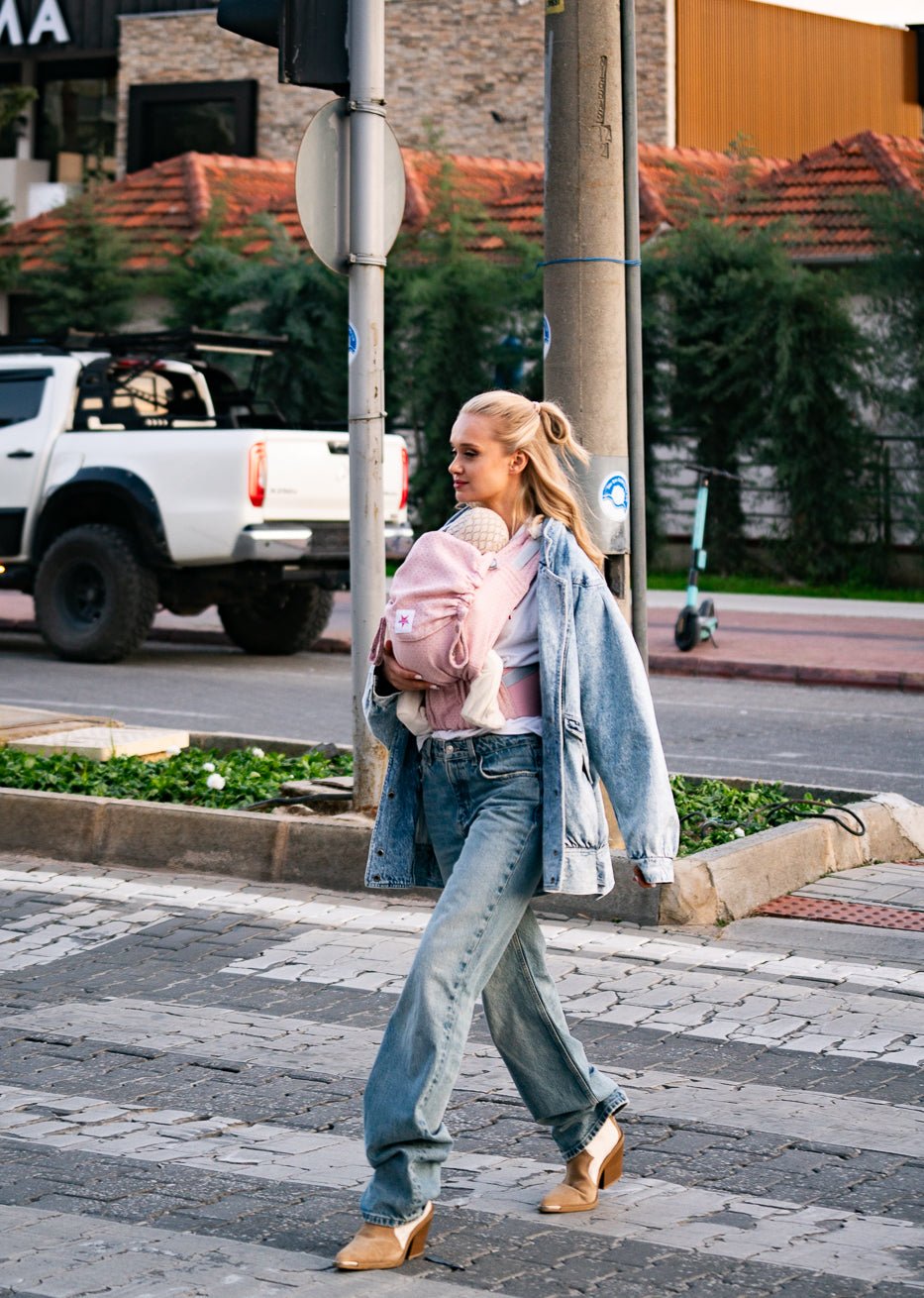 Переноска для ребенка Флип X Heart2Heart Розовое - KOKADI