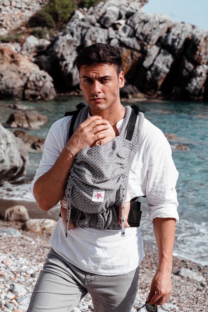 Переноска для ребенка Флип X Heart2Heart Stone - KOKADI