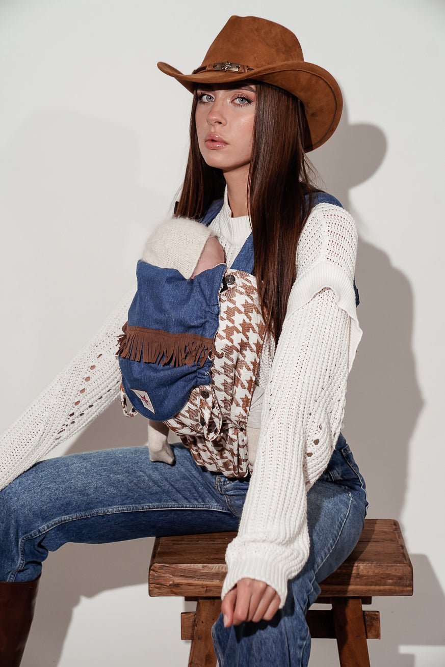 Переноска для ребенка Flip X Wild West Маккиато - KOKADI