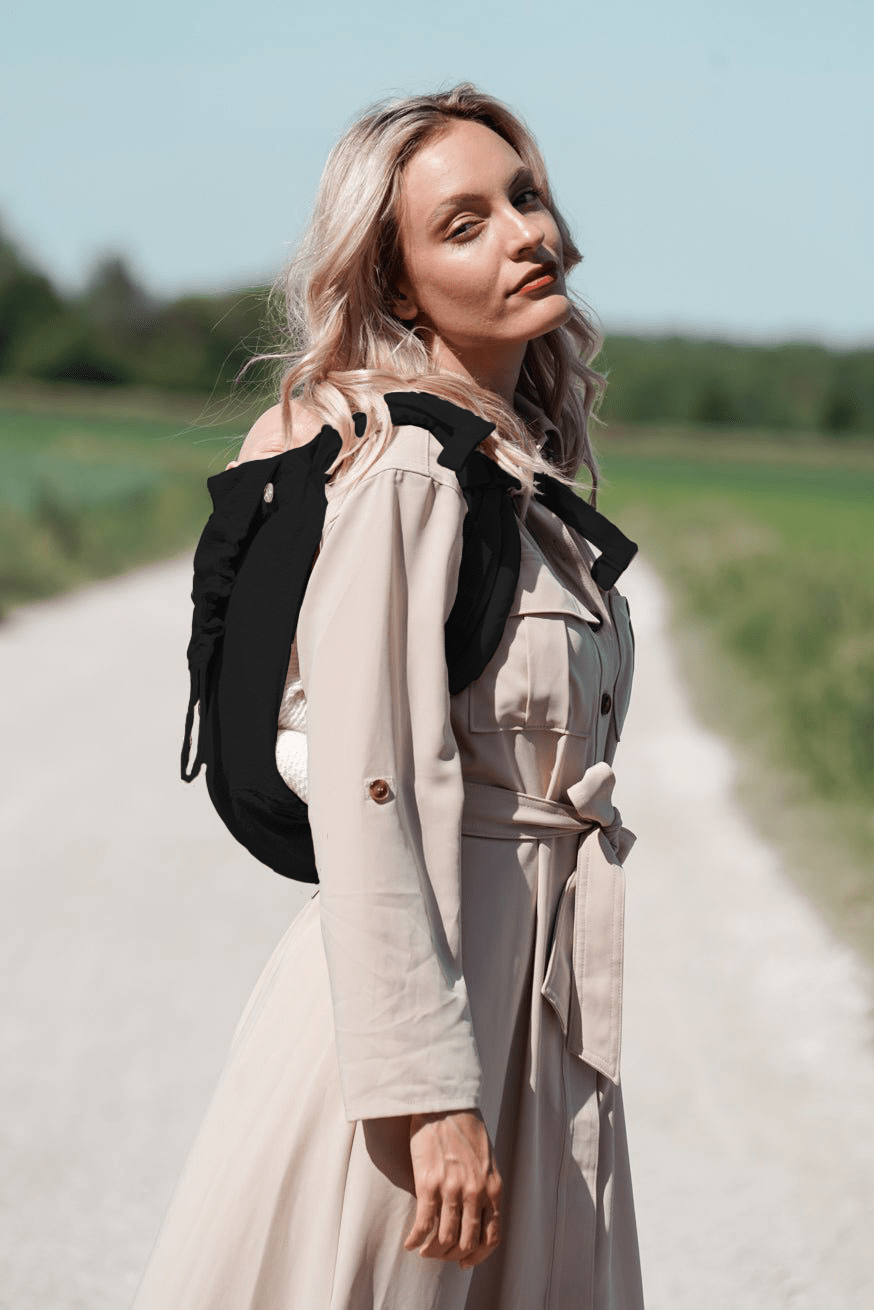 Переноска для ребенка Онбу Heart2Heart Черная красавица - KOKADI