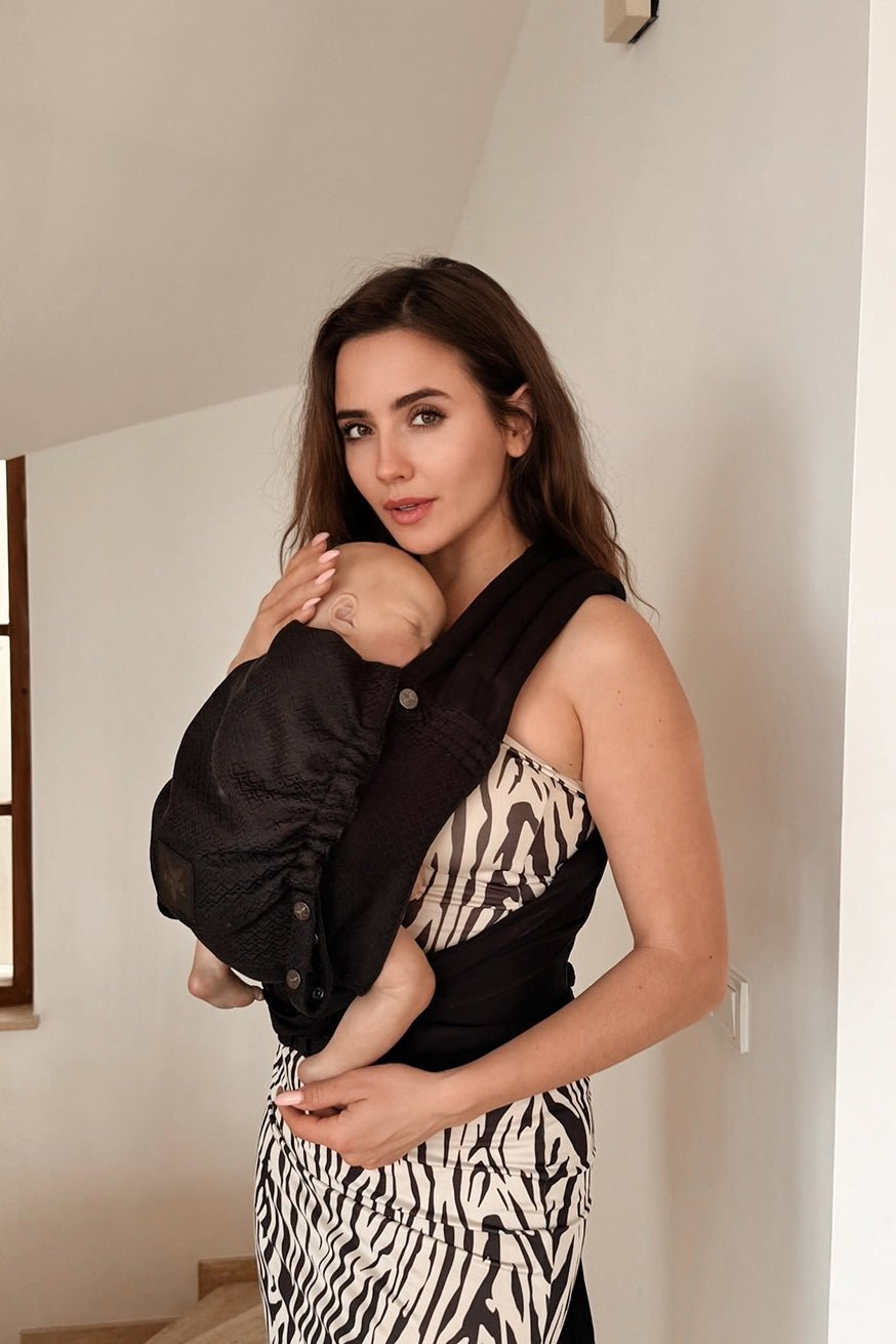 Переноска для ребенка TaiTai Heart2Heart Черная красавица - KOKADI