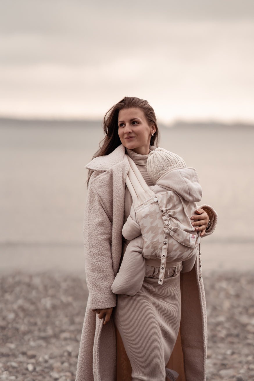 Переноска для ребенка ТайТай Гусиная лапка Кампиано - KOKADI