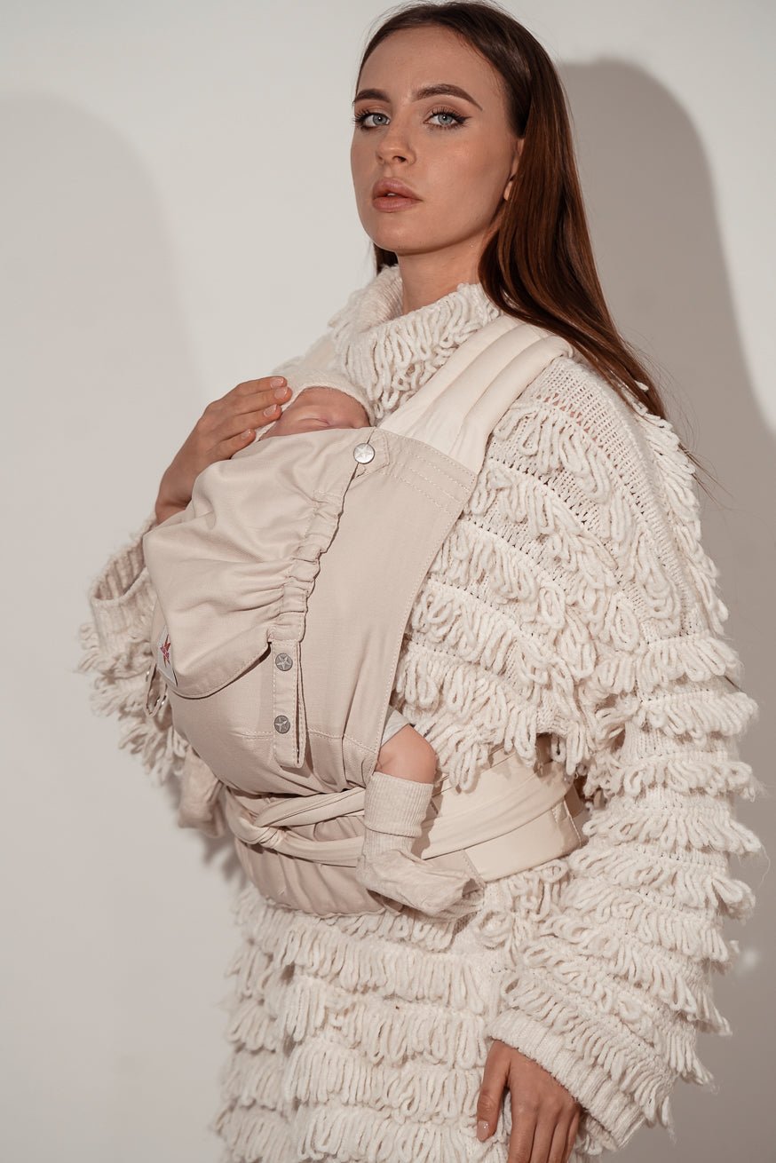 Переноска для ребенка ТайТай Просто Крем - KOKADI