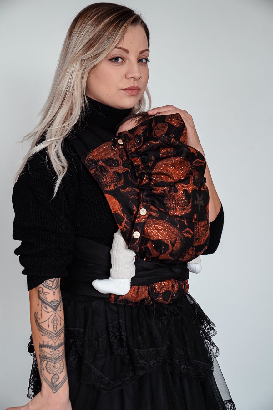 Переноска для ребенка ТайТай Черепа x Флориан - KOKADI