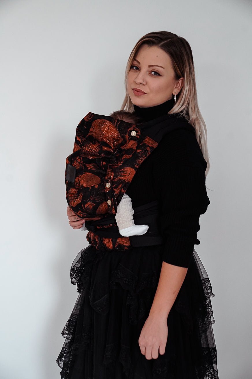 Переноска для ребенка ТайТай Черепа x Флориан - KOKADI