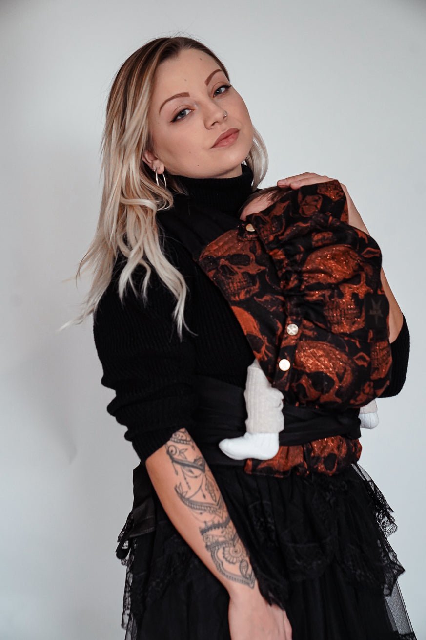 Переноска для ребенка ТайТай Черепа x Флориан - KOKADI