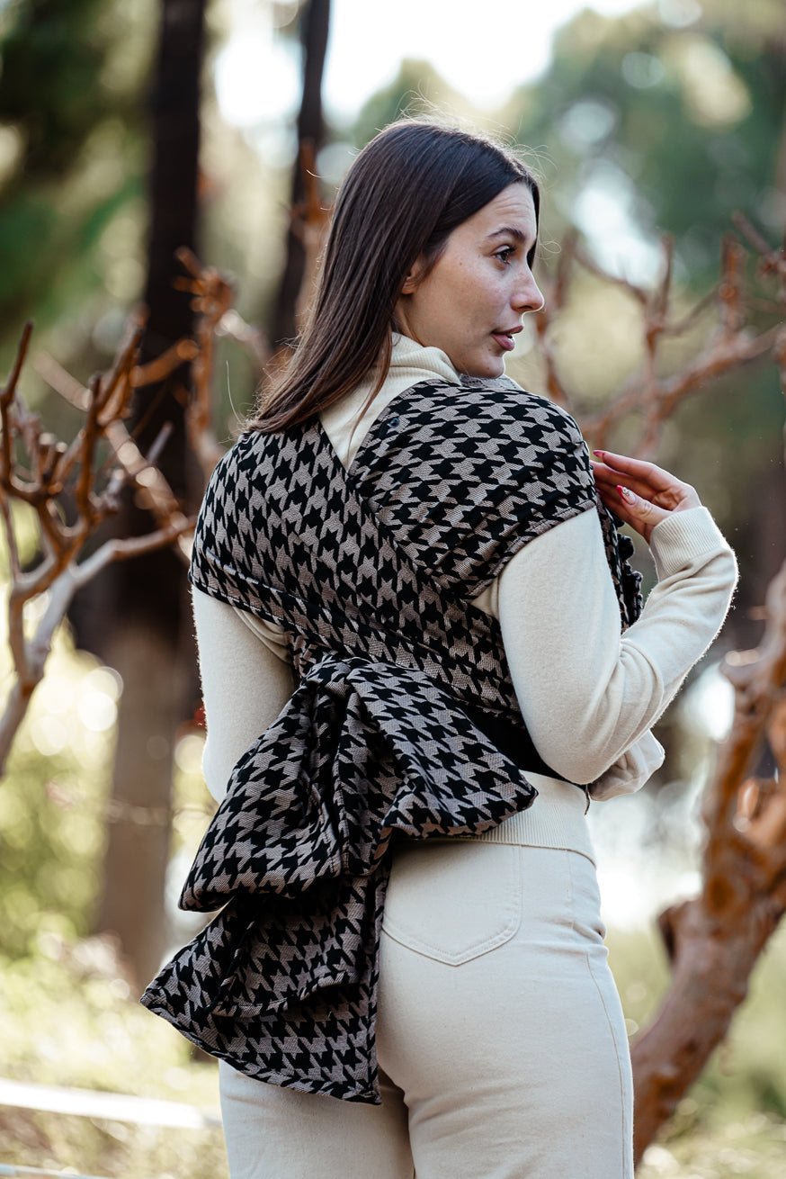 Переноска для ребенка WrapStar Гусиная лапка Максим - KOKADI