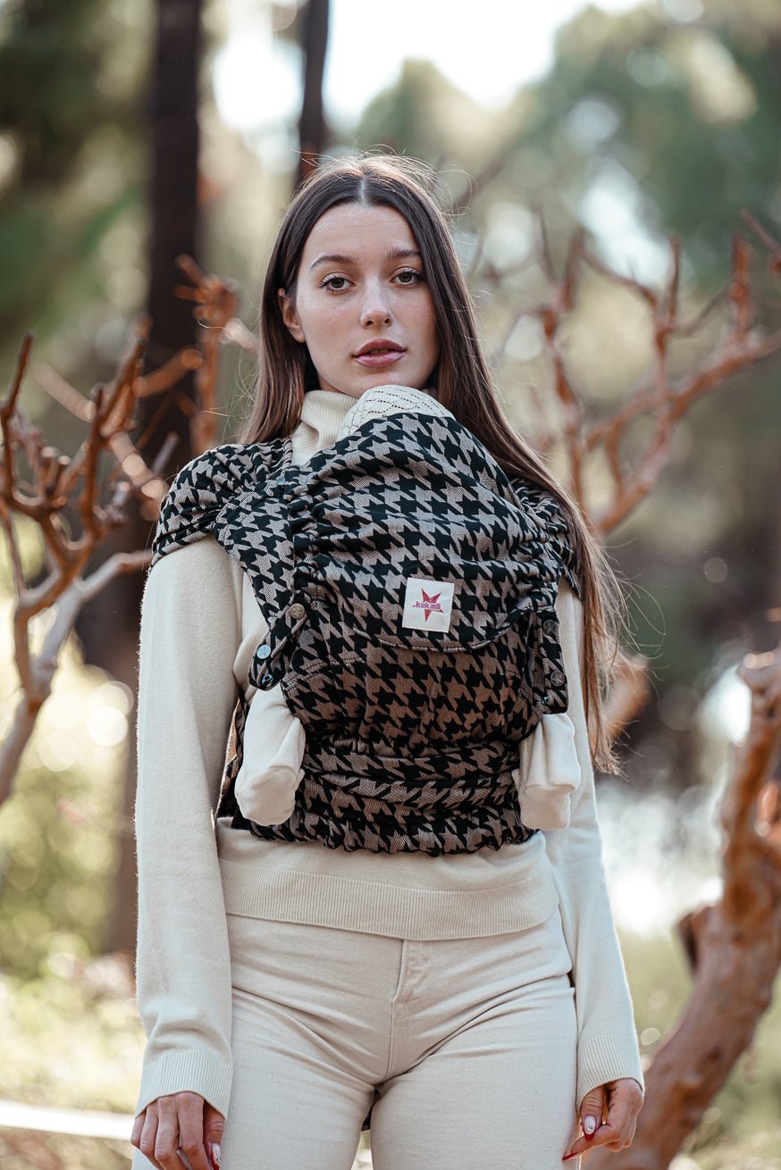 Переноска для ребенка WrapStar Гусиная лапка Максим - KOKADI