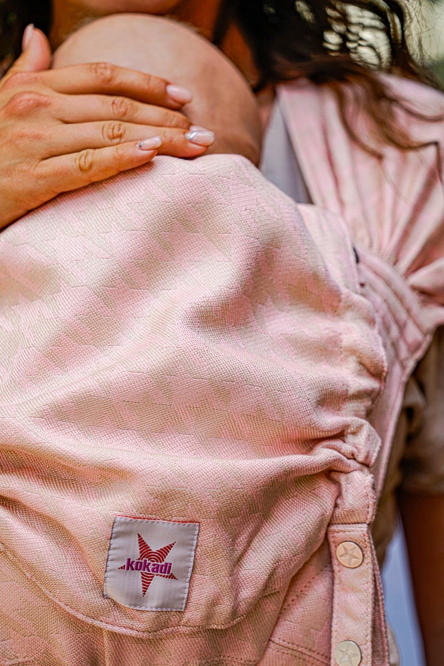 Переноска для ребенка WrapStar Виола "гусиные лапки" - KOKADI