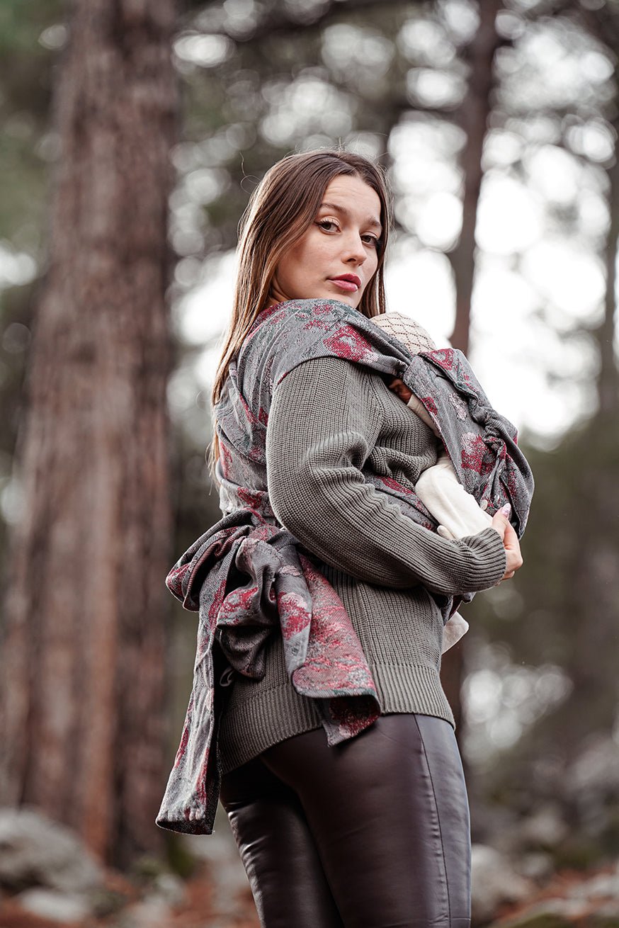 Переноска для ребенка WrapStar Маковые Души - KOKADI