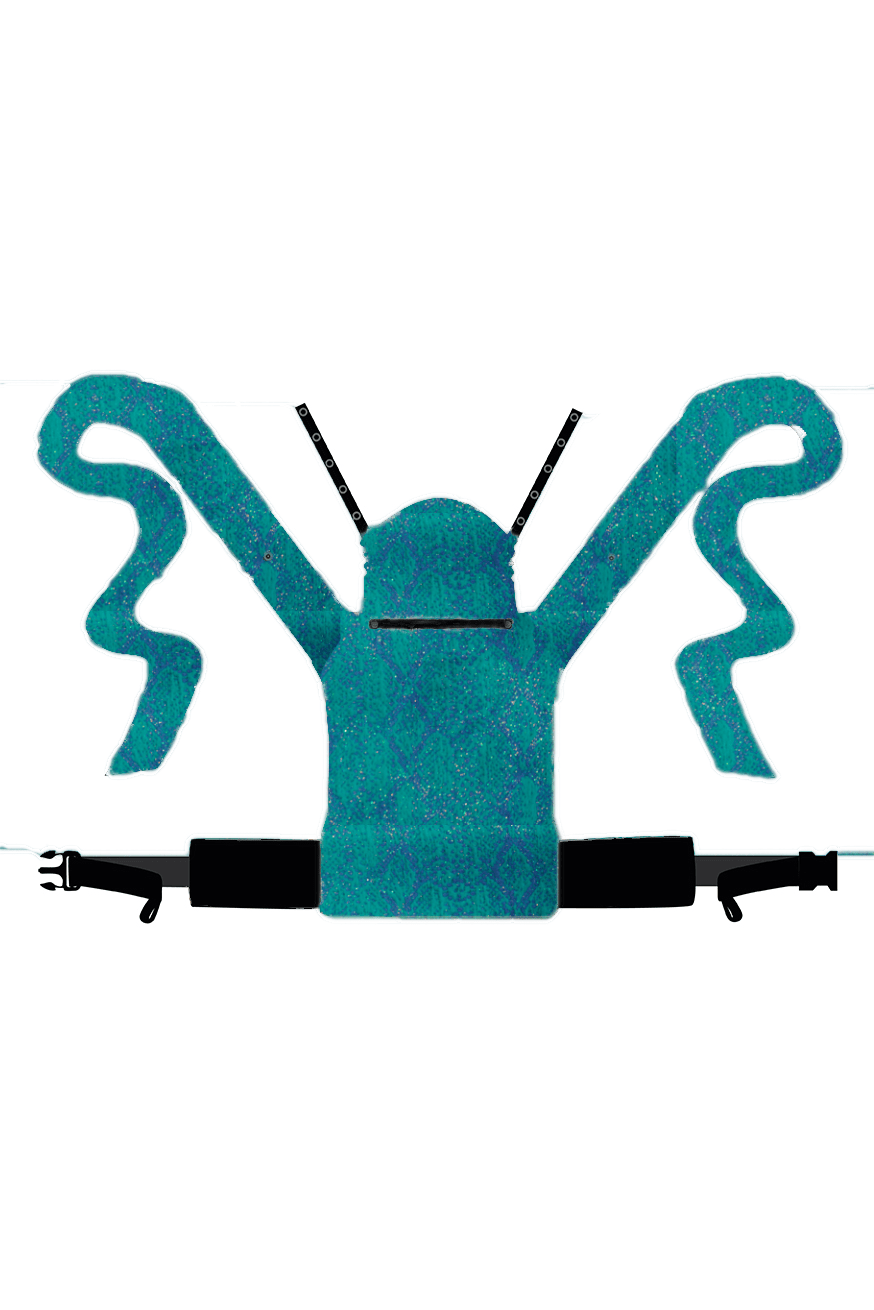 Переноска для ребенка WrapStar Змея Аззура - KOKADI