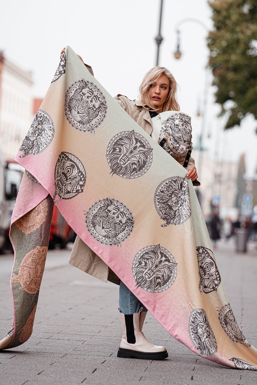 Babytrage WrapStar Wild Mandala Elephant - KOKADI