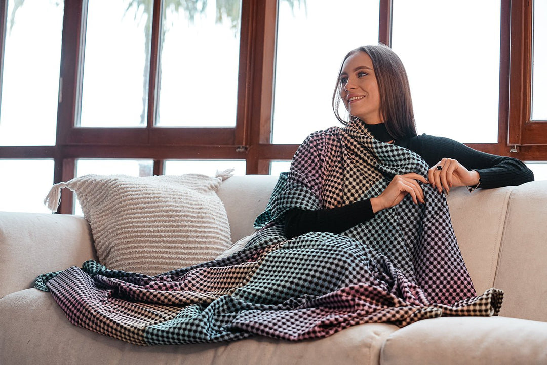 Мама одеяло Loom&Waffle Vicky - KOKADI