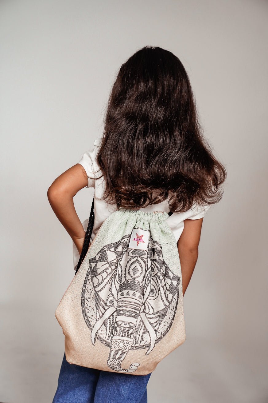 Мини-хипстерская сумка Wild Mandala Elephant - KOKADI