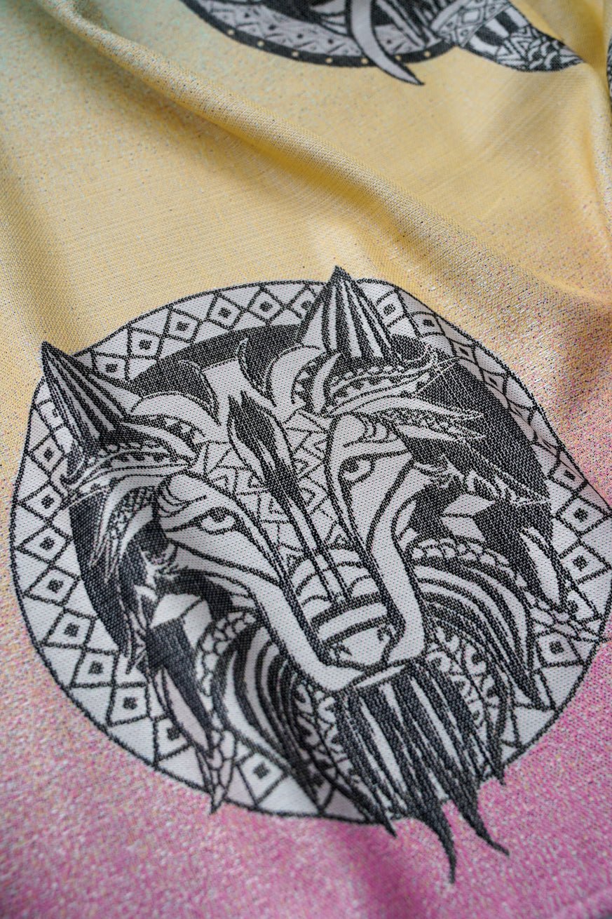 Мини-хипстерская сумка Wild Mandala Wolf - KOKADI