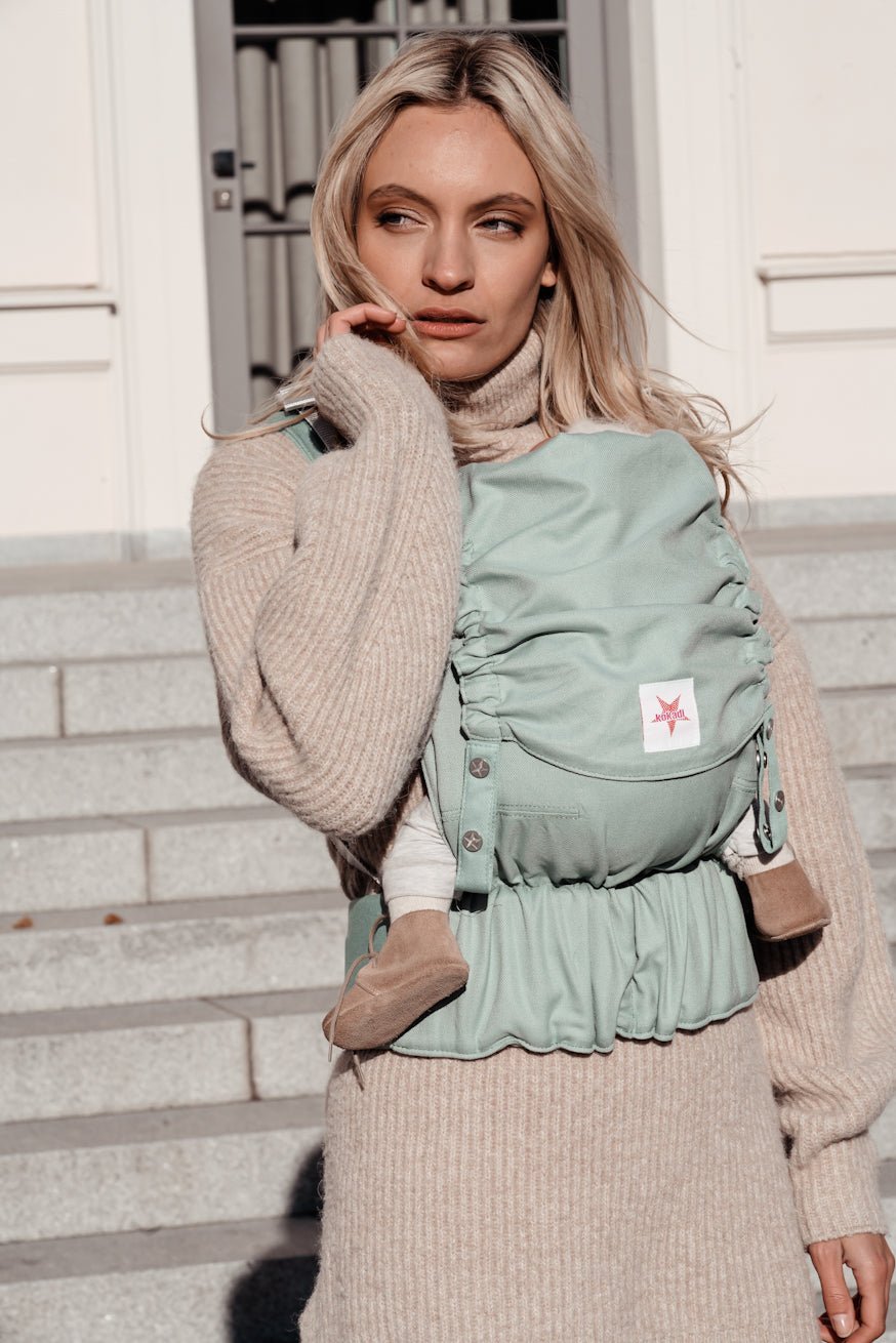 Переноска для ребенка Флип Просто Мята - KOKADI