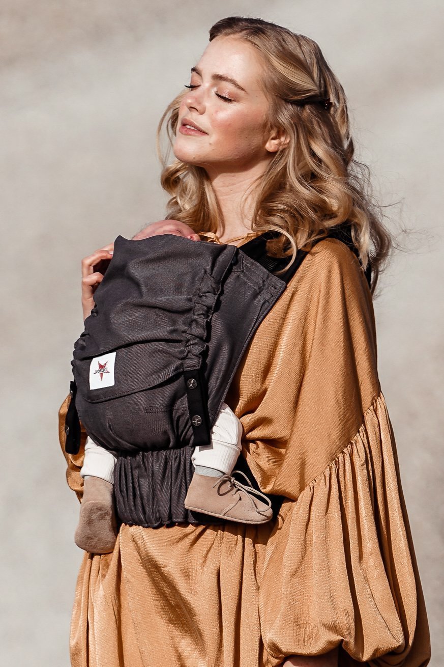 Переноска для ребенка Переверни просто мистера Грея - KOKADI