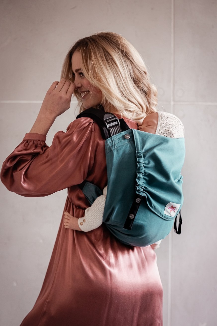 KOKADI Переноска для ребенка Онбу Джаст Лагуна