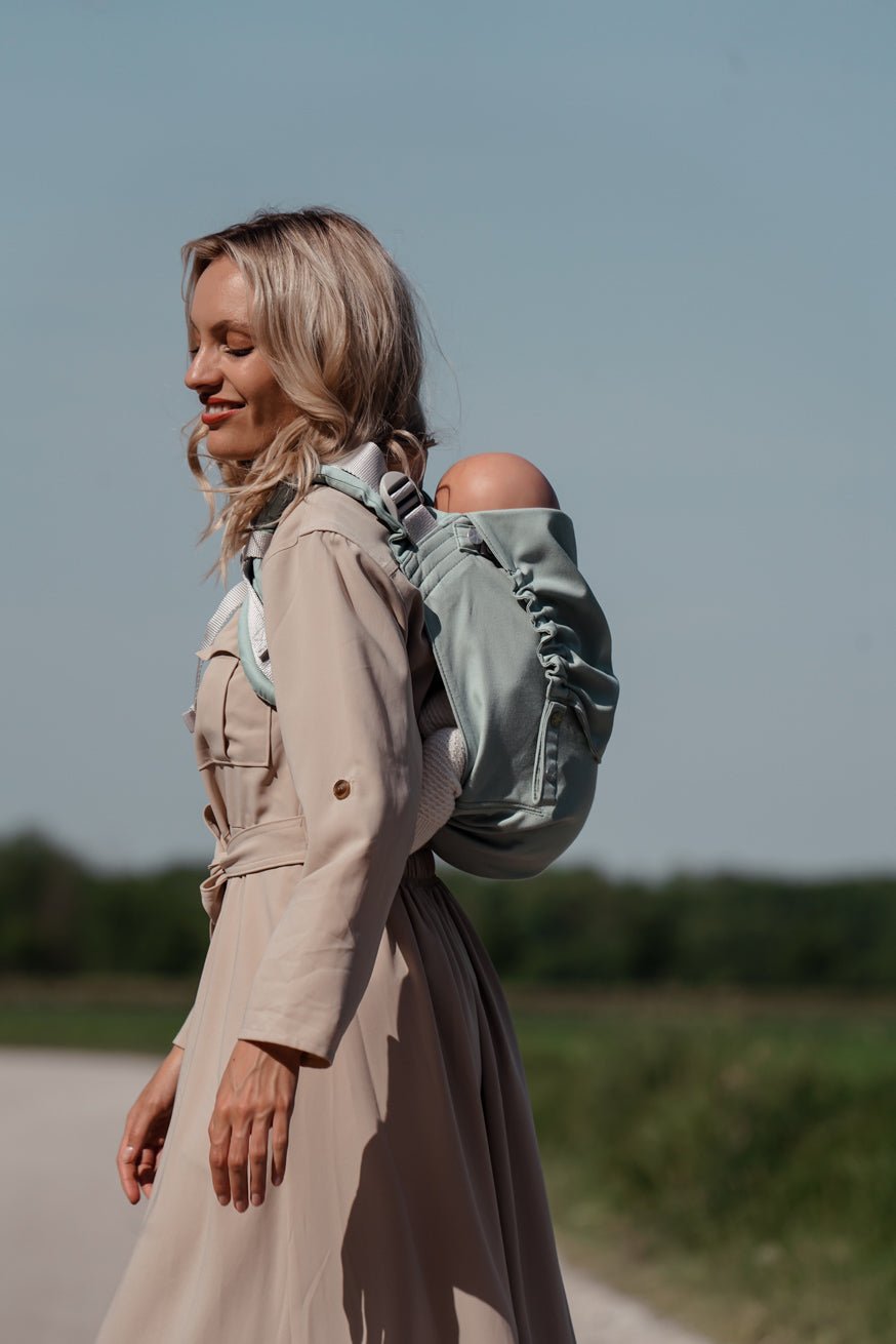 Переноска для ребенка Онбу Просто Мята - KOKADI