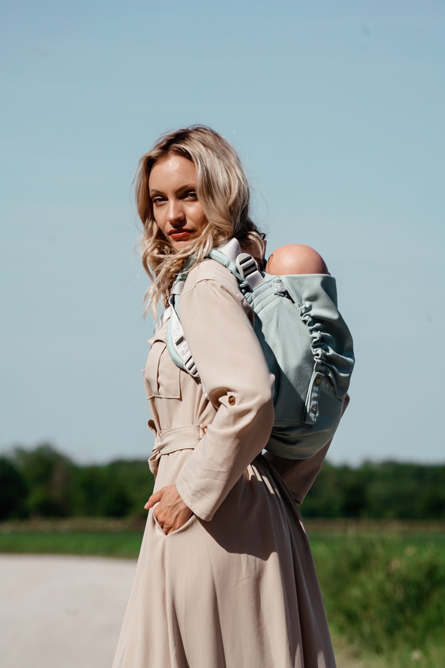 Переноска для ребенка Онбу Просто Мята - KOKADI