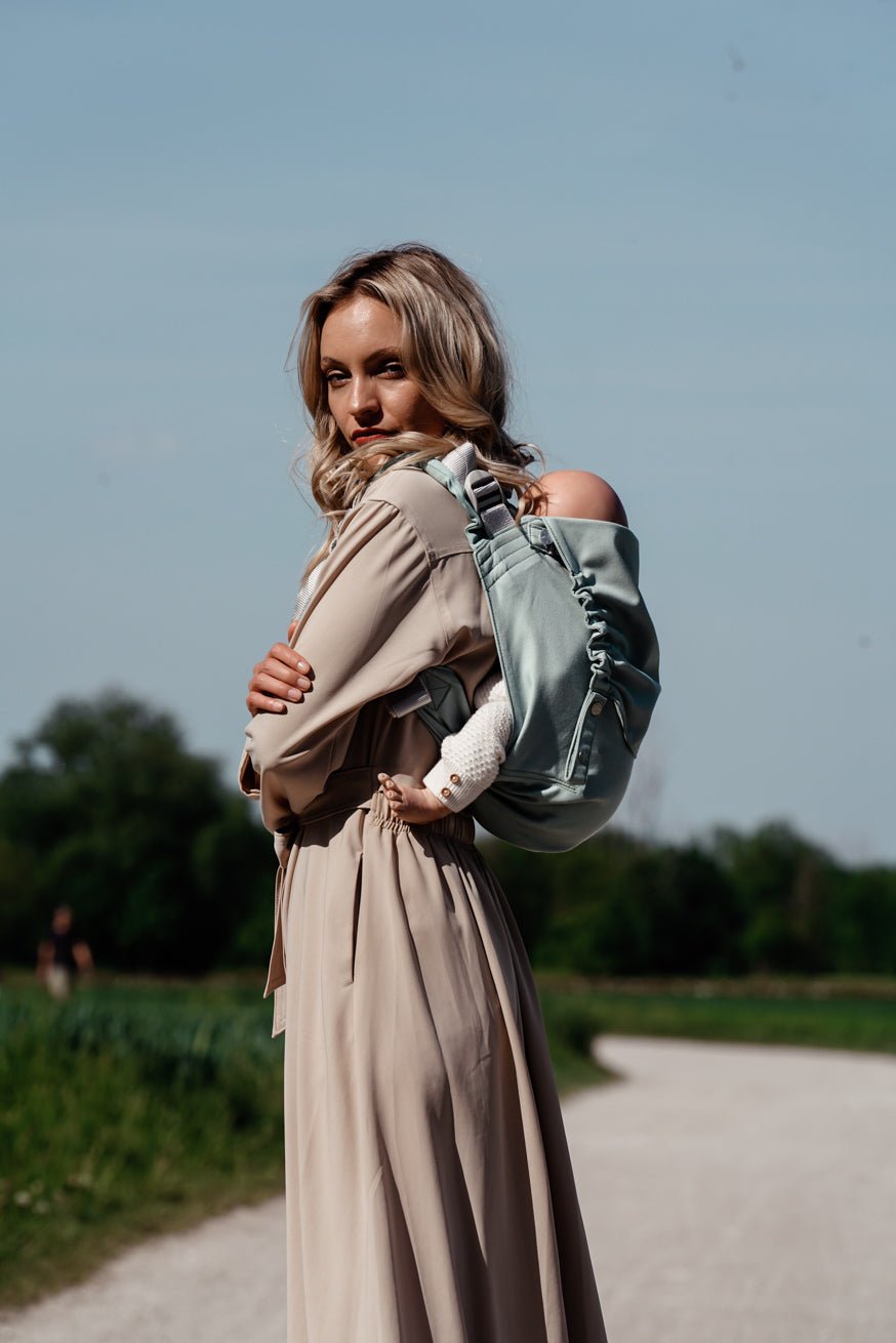 Переноска для ребенка Онбу Просто Мята - KOKADI