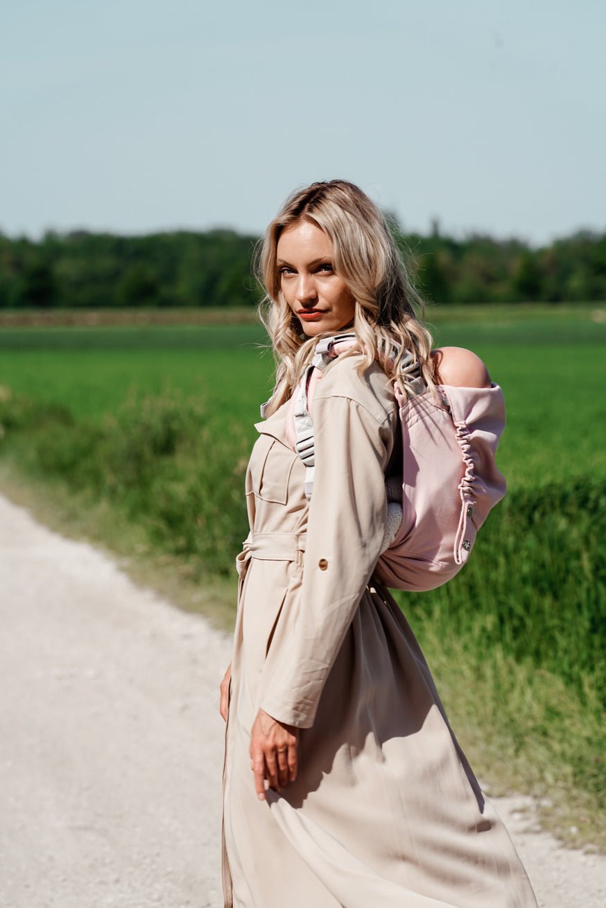 Переноска для ребенка Онбу Просто Розе - KOKADI