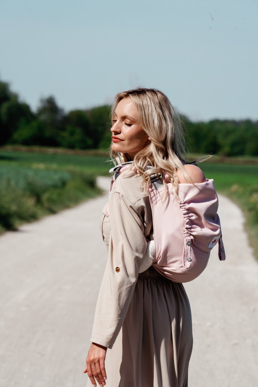 Переноска для ребенка Онбу Просто Розе - KOKADI