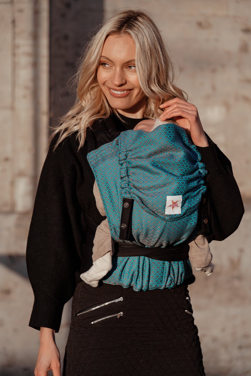 Переноска для ребенка ТайТай Heart2Heart Лагуна - KOKADI