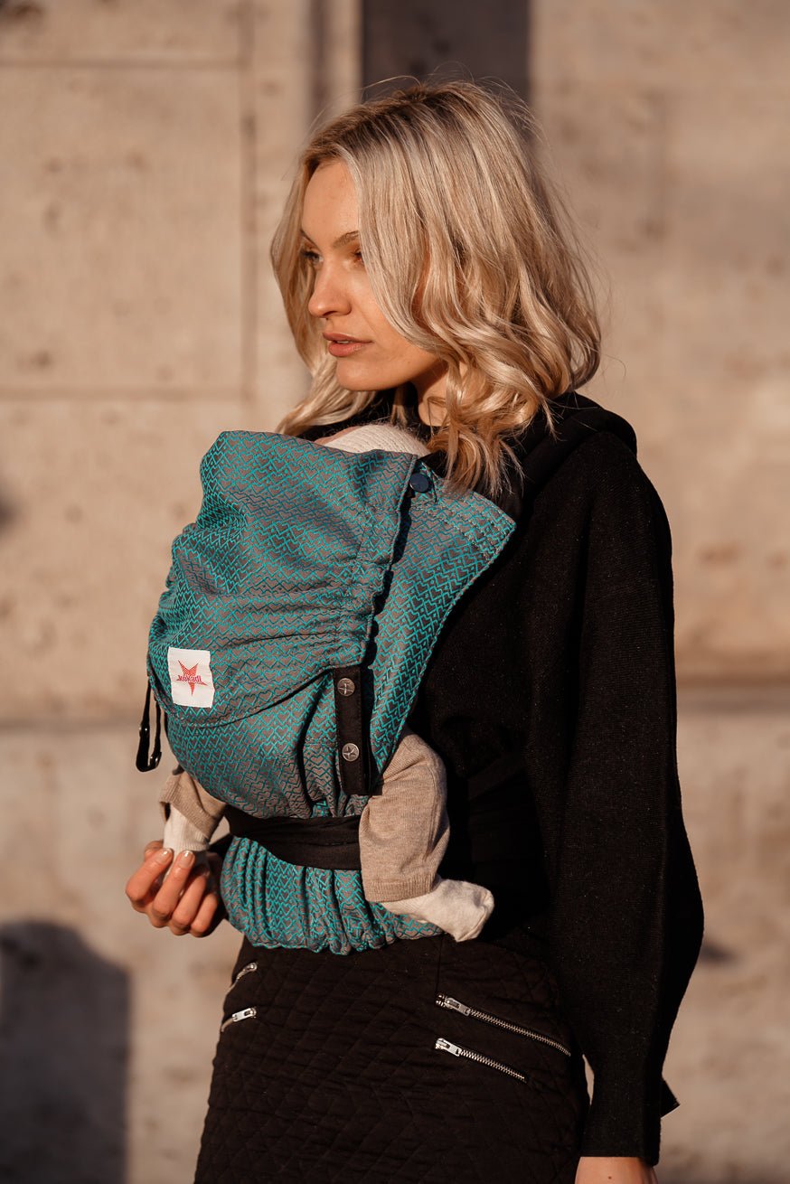 Переноска для ребенка ТайТай Heart2Heart Лагуна - KOKADI