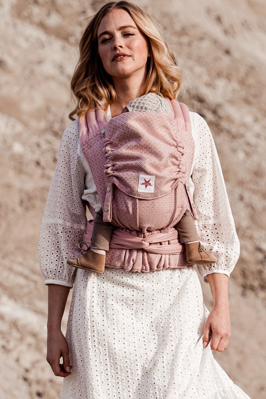 KOKADI Переноска для ребенка ТайТай Heart2Heart Розовое