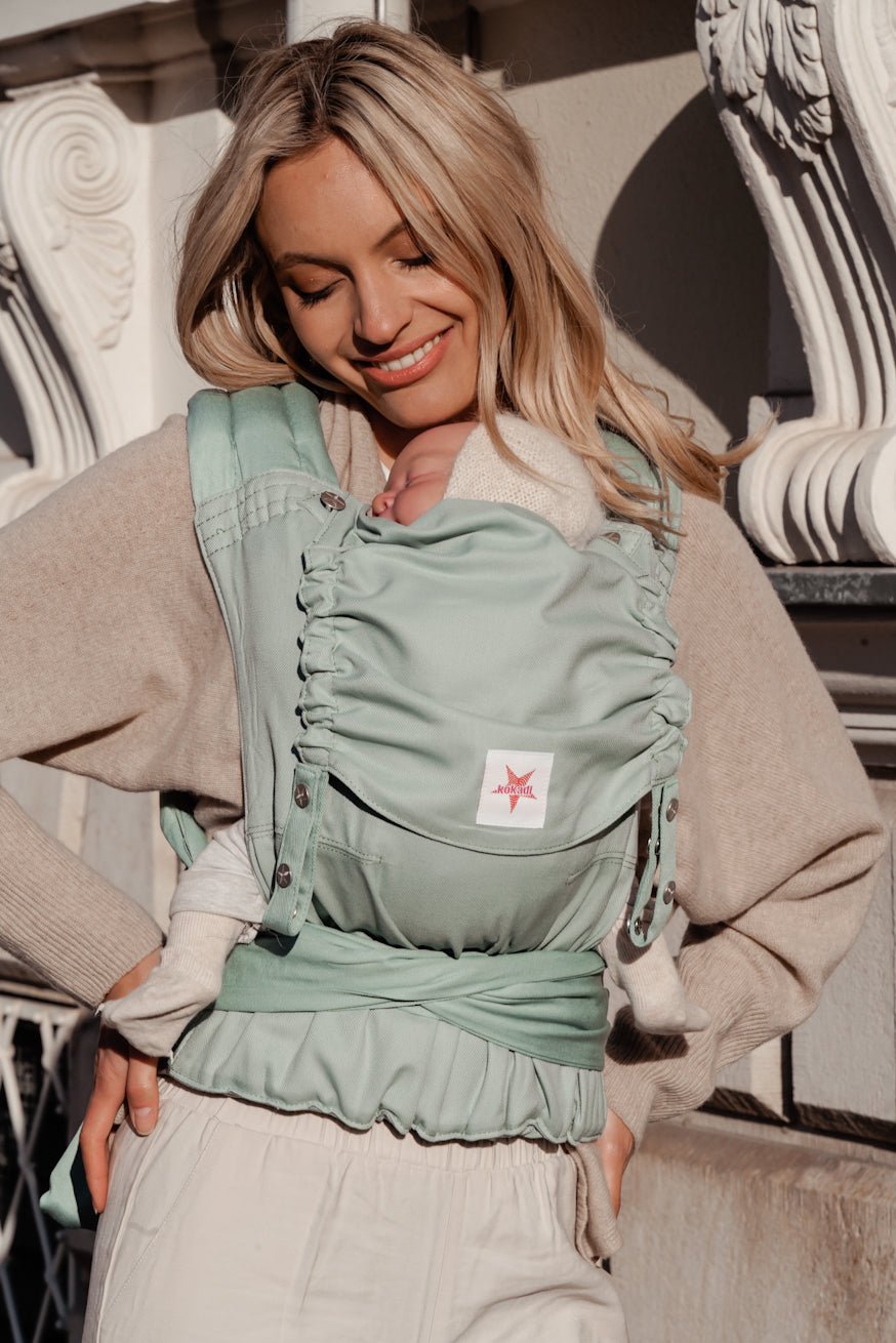 Переноска для ребенка ТайТай Просто Мята - KOKADI